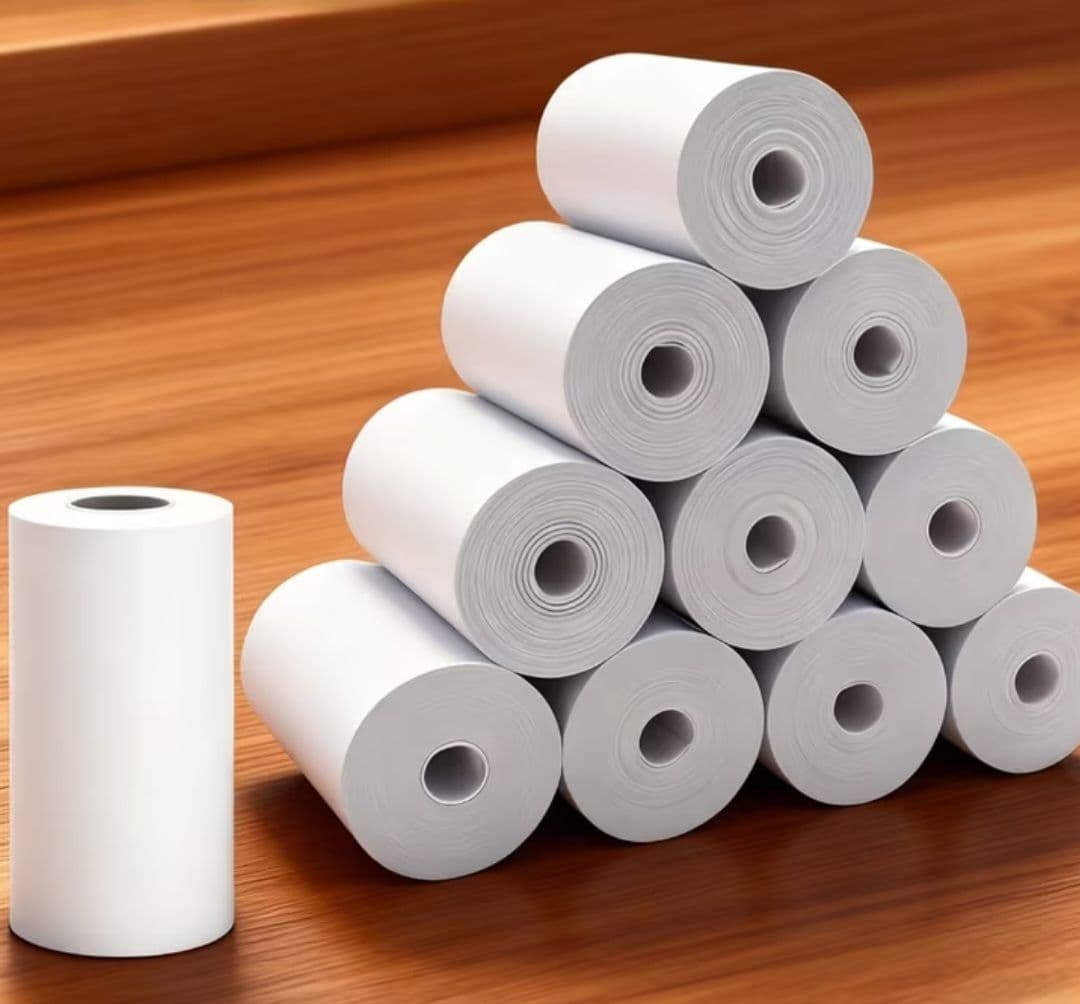 THERMAL PAPER FOR PRINTER 58 MN ( PACK 2 )