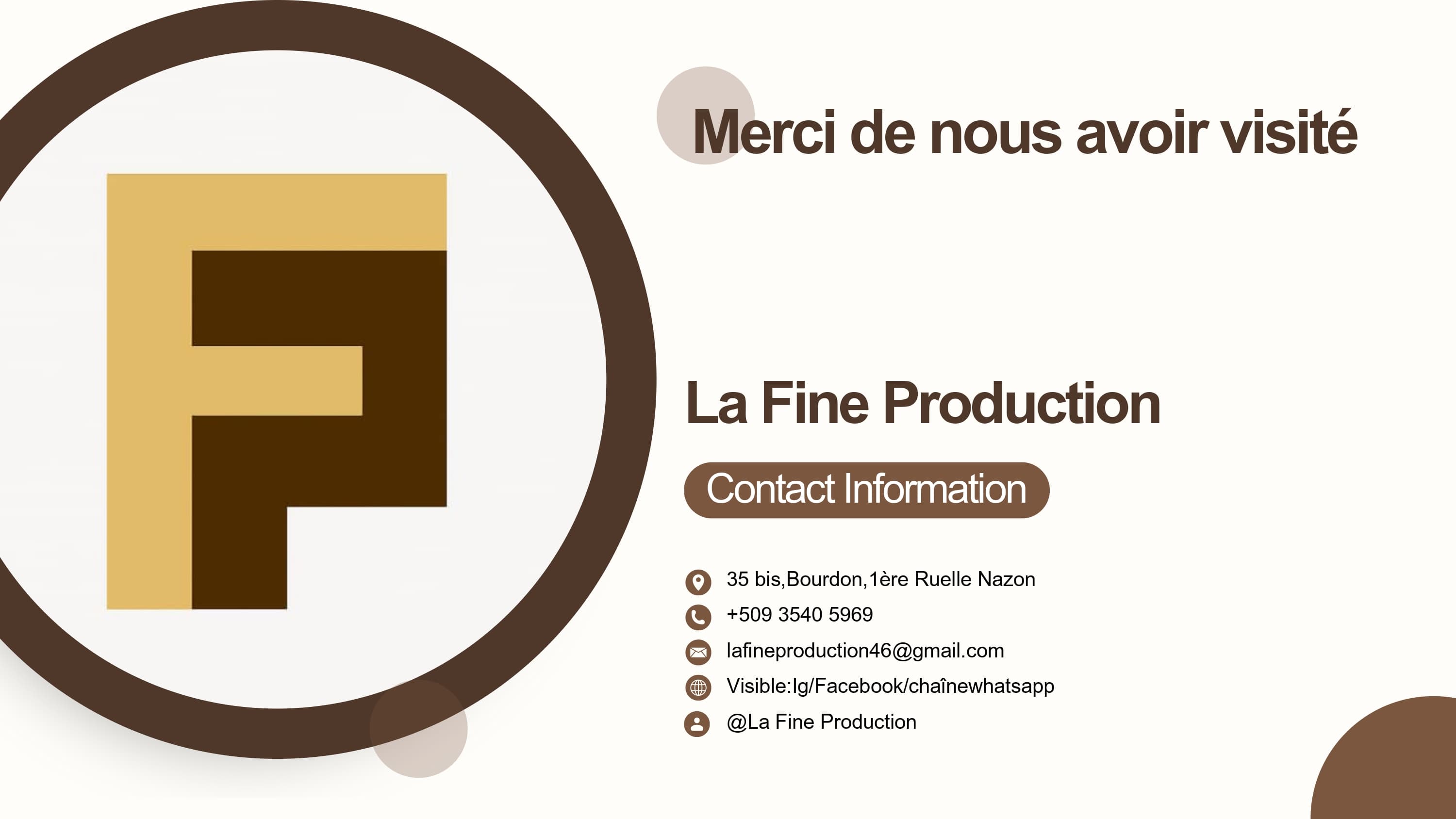La Fine Production 